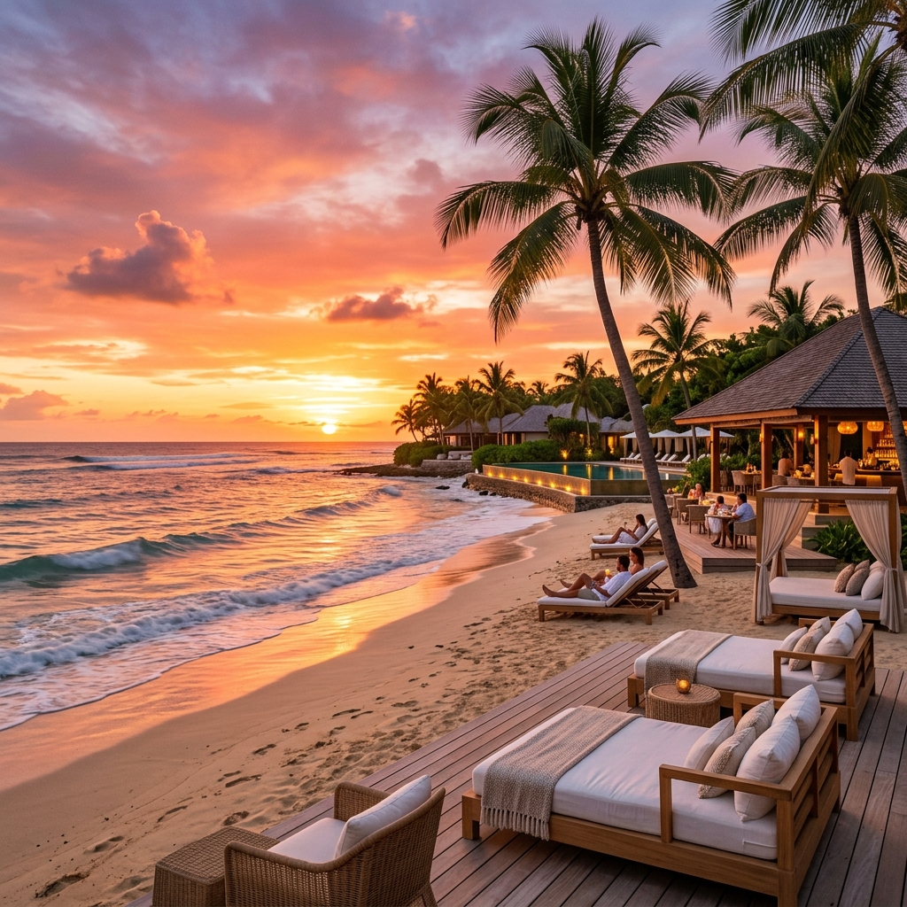 Sunset Pedi na Praia
